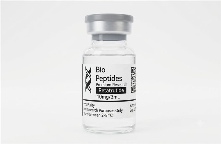 Vial de RETA — Retatrutide 10mg + agua 10ml